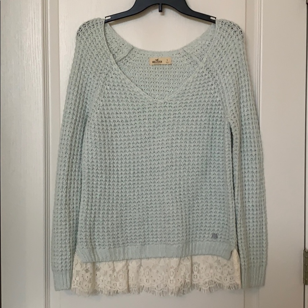 Hollister Mint Sweater